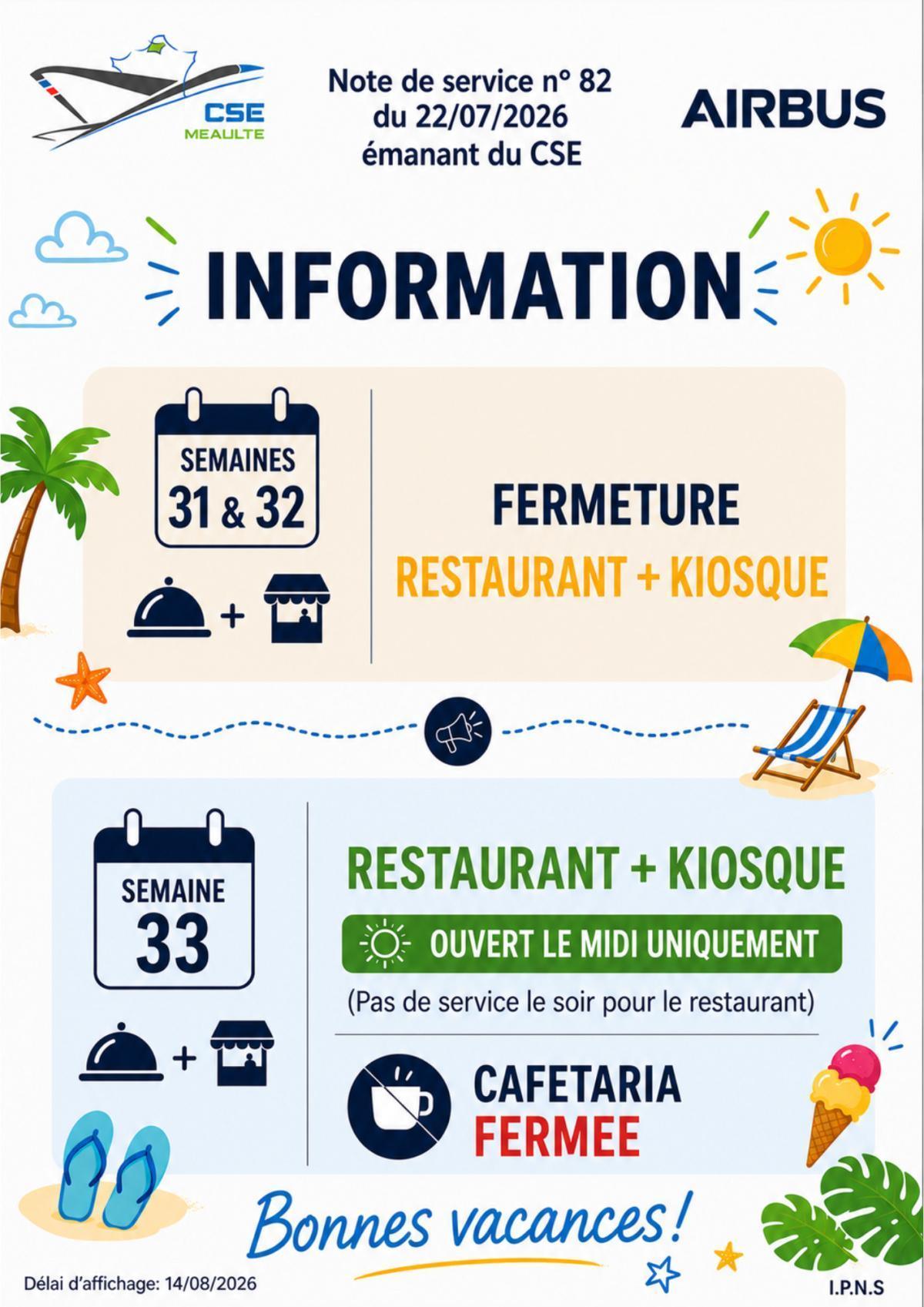 Note CSE "Information"