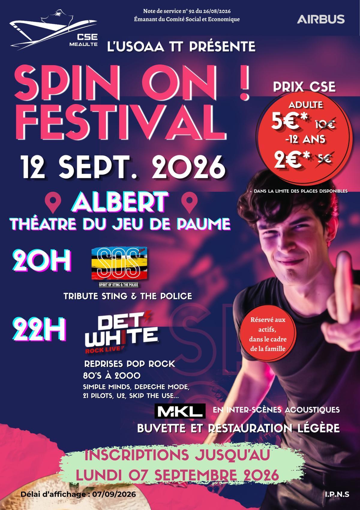 "Spin ON ! FESTIVAL" 