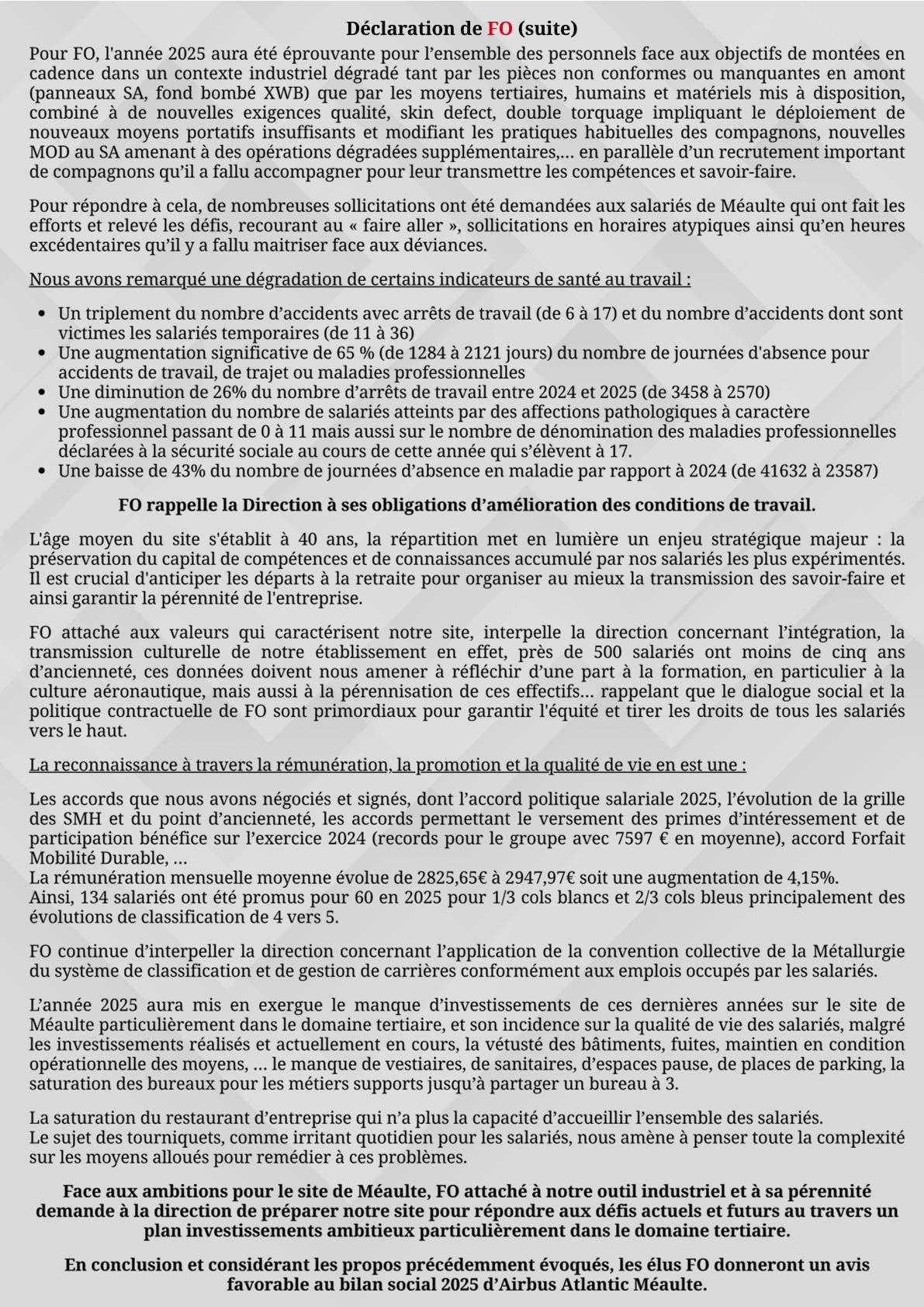 Compte rendu succinct du CSEE du 27 août 2026