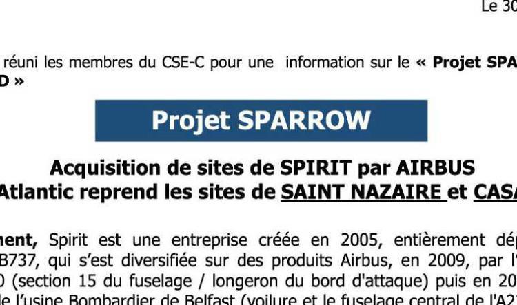 Compte rendu partiel du CSE-C Extraordinaire du 27 septembre 2024