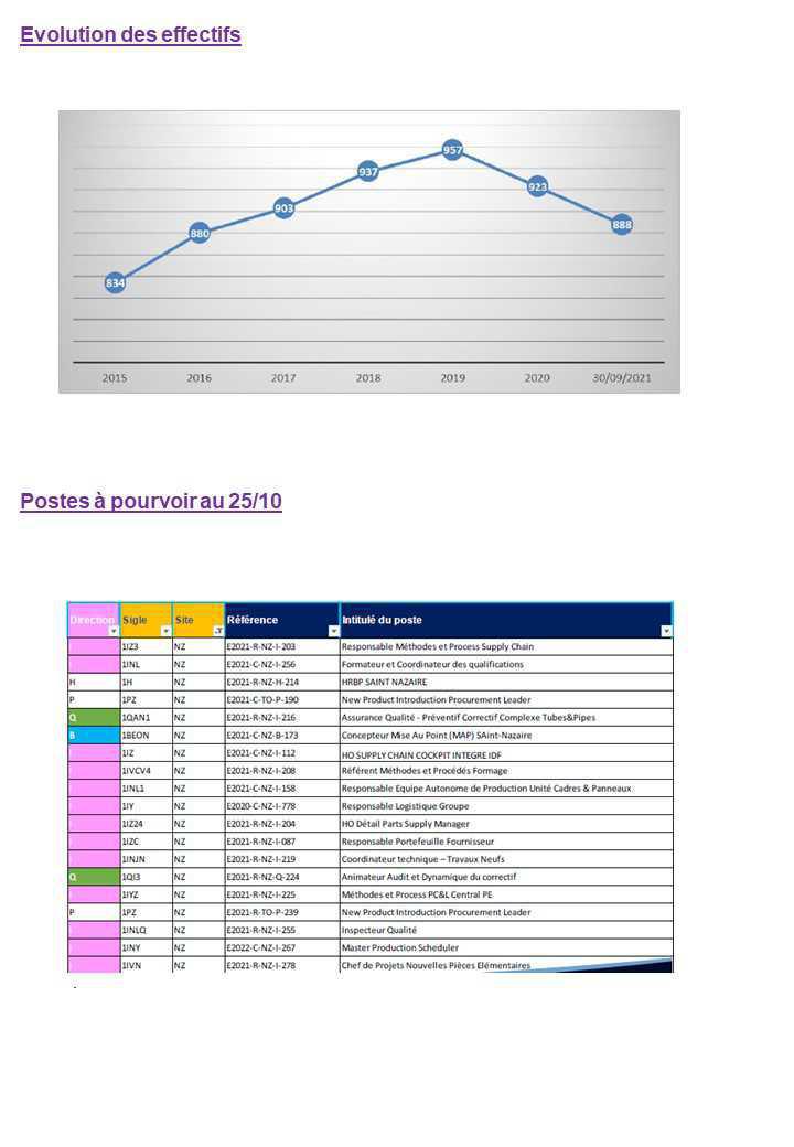 compte rendu succinct du CSE du 26/10