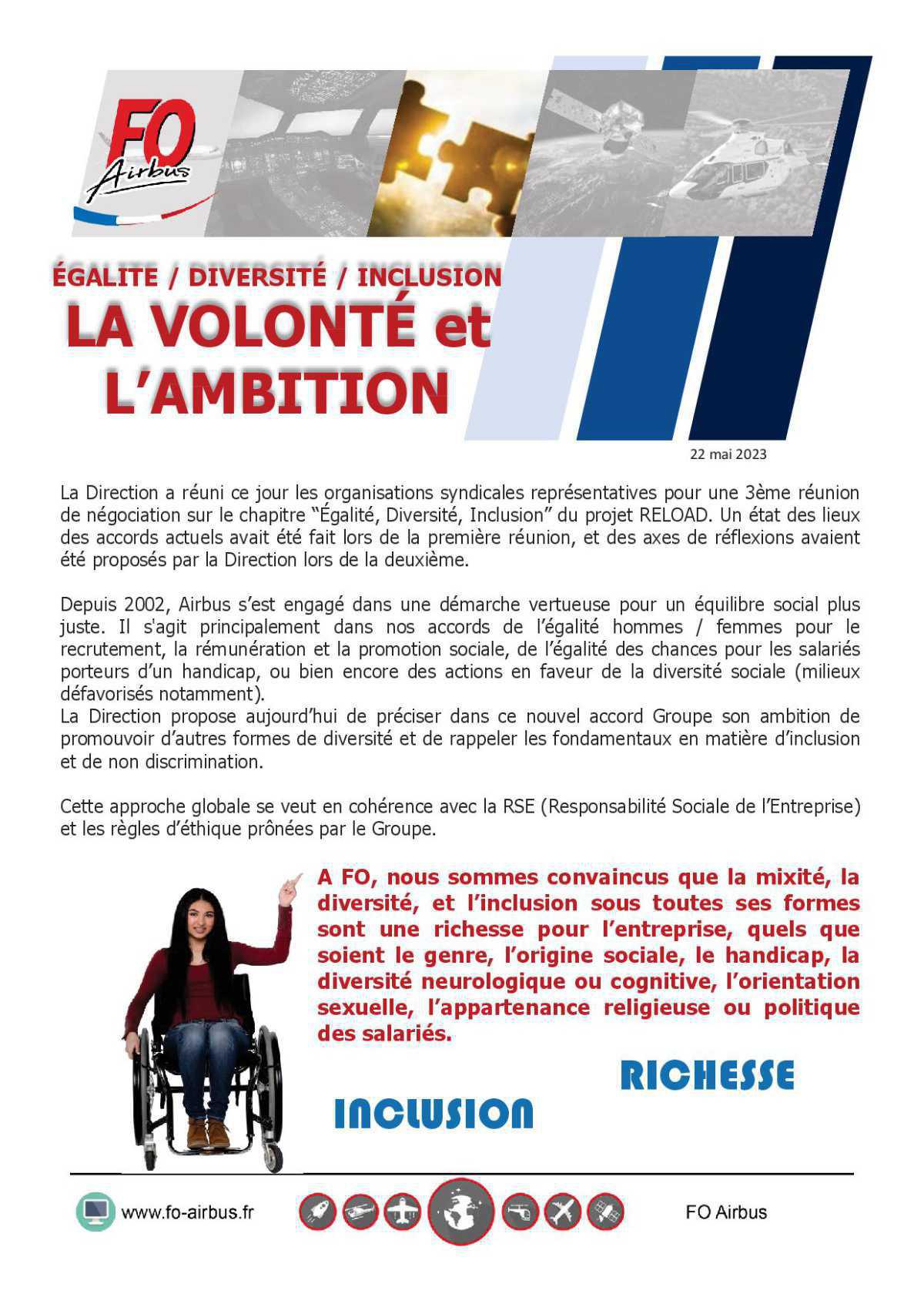 Egalité - Mixité - Inclusion