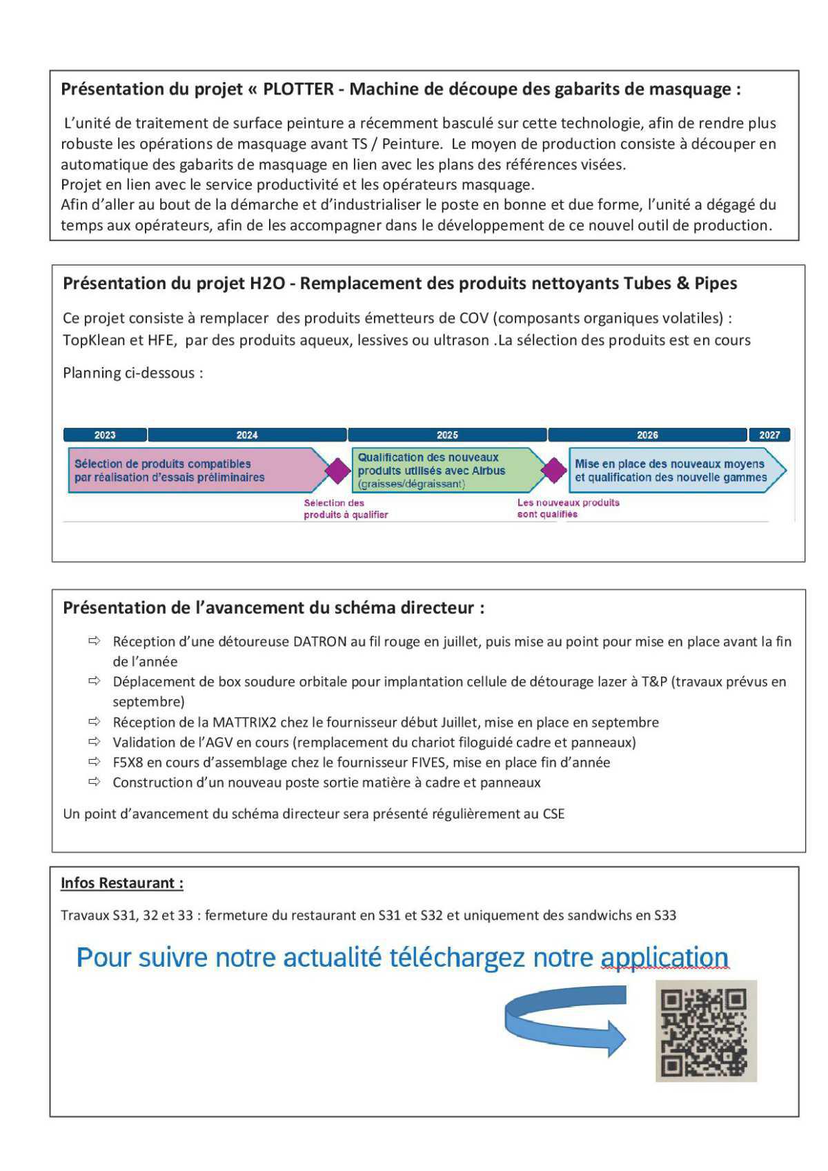 CSE du 27 Juin