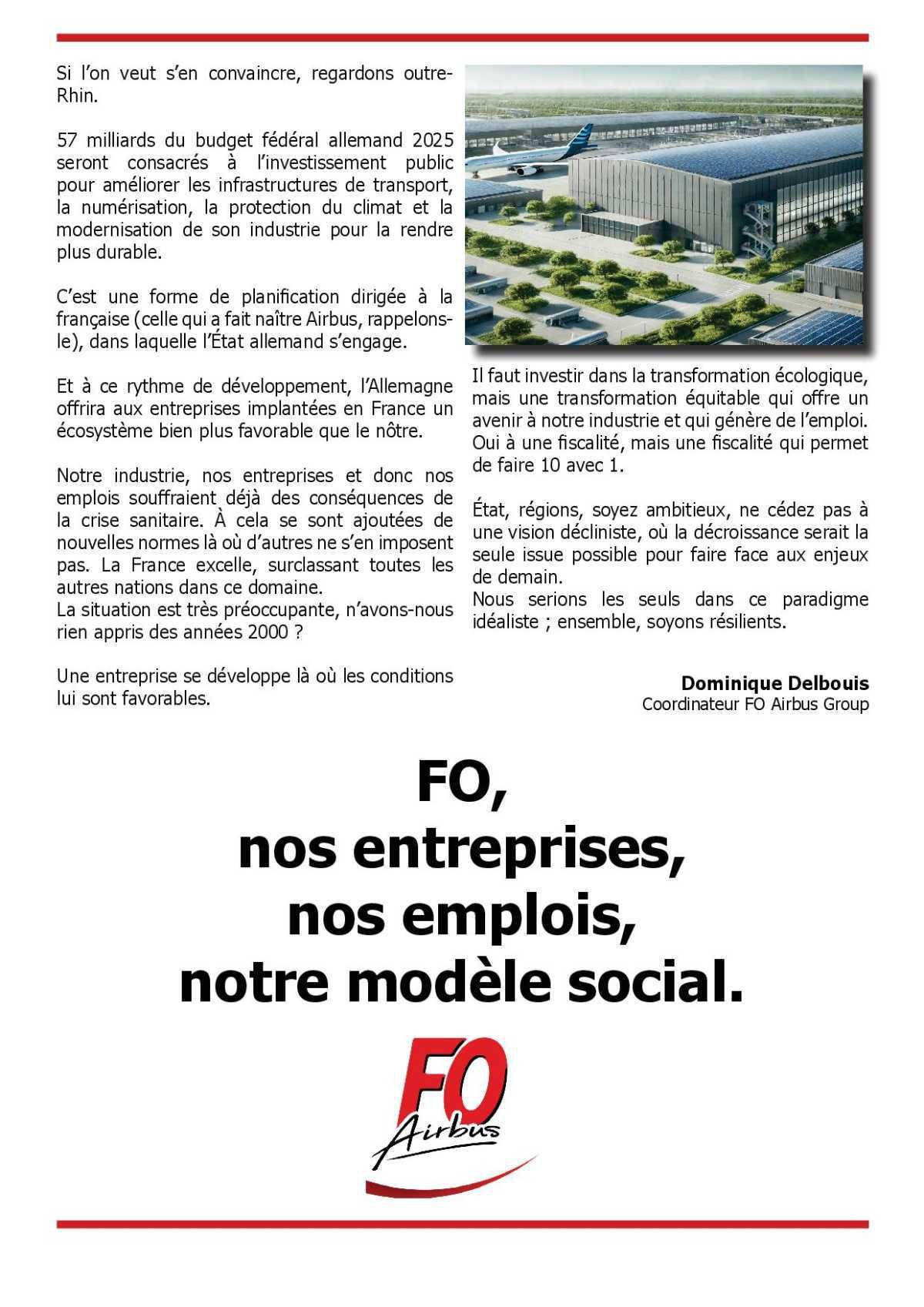 L’édito du coordinateur Econocide à la Francaise