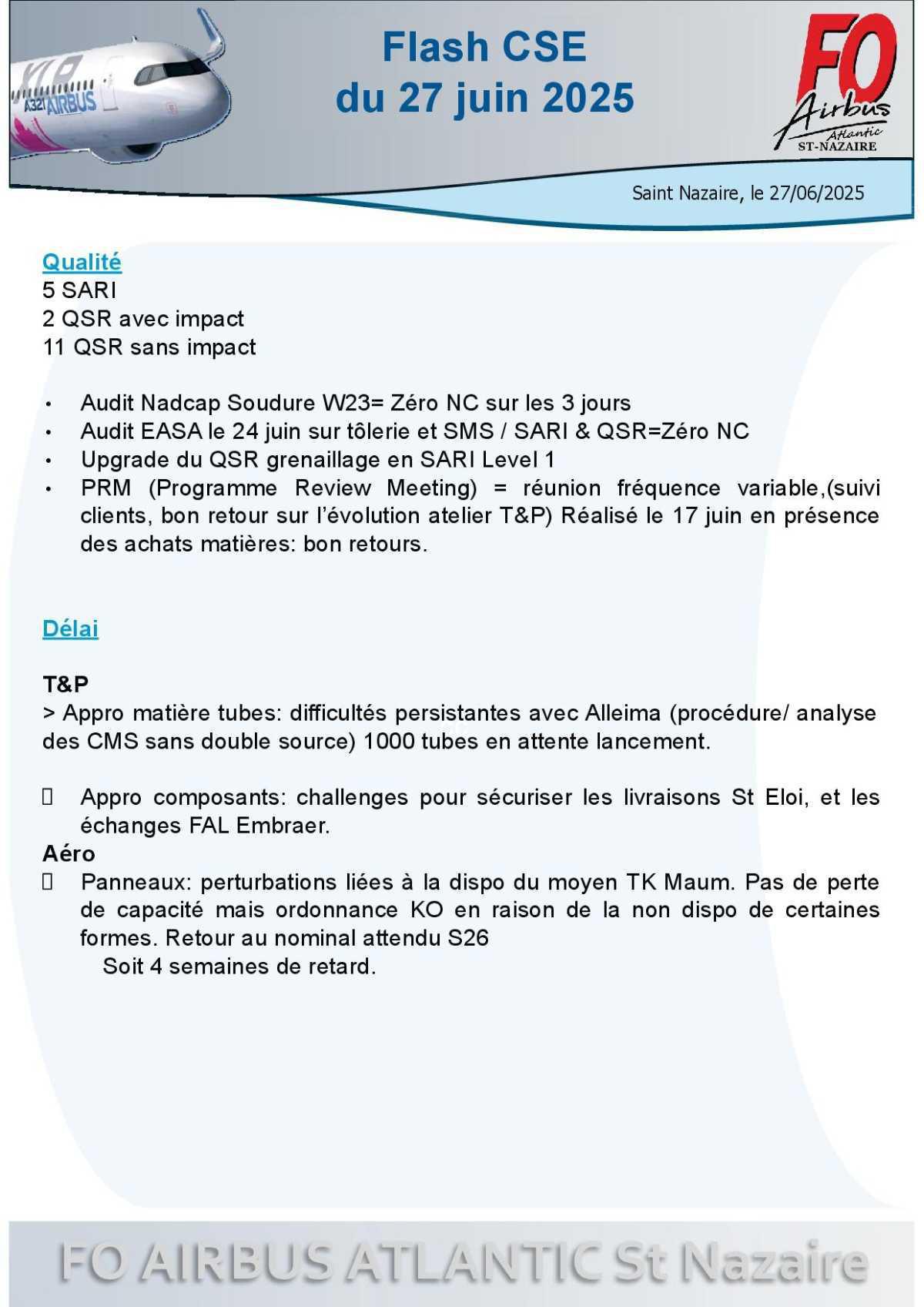 Flash CSE Juin