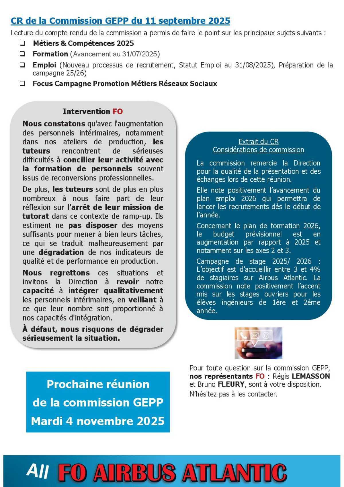 Compte Rendu - CSE central