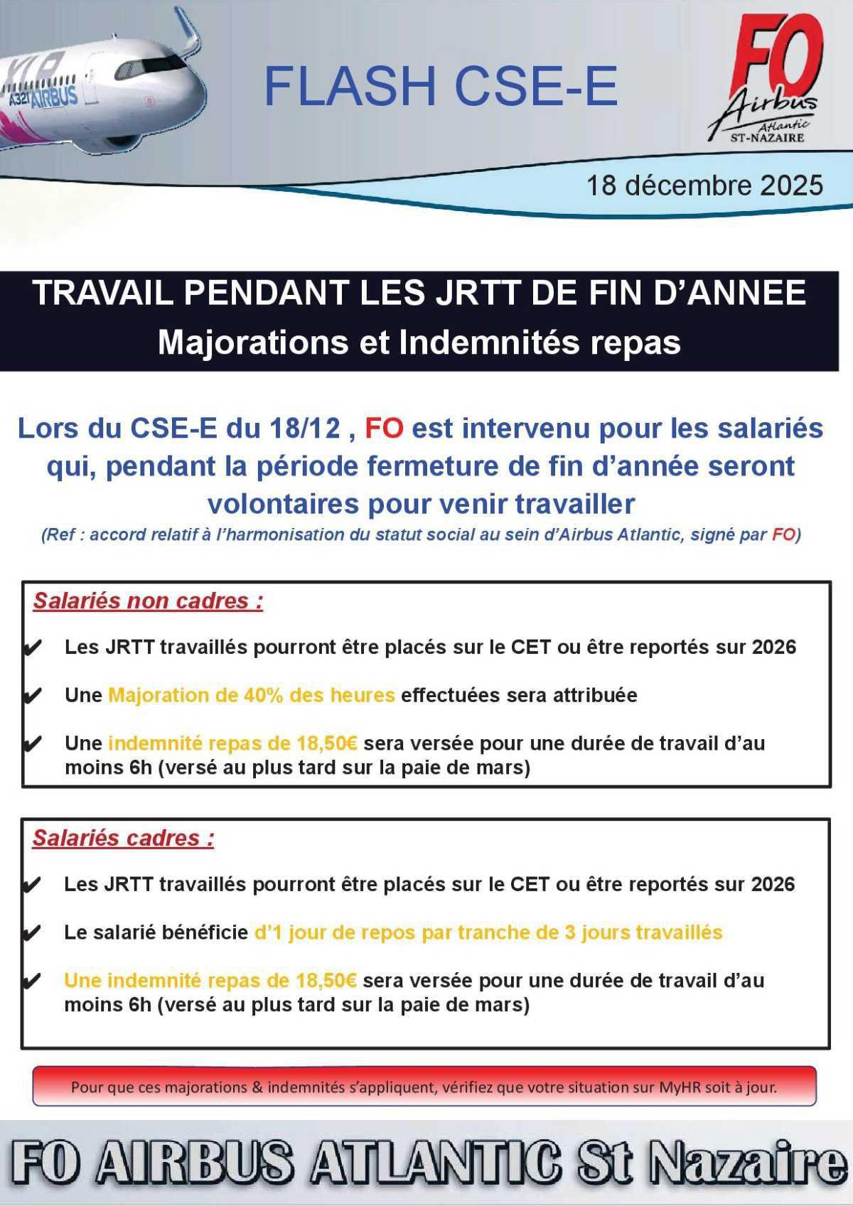 Conditions pour travail pendant la fermeture de fin d'année Conditions pour travail pendant la fermeture de fin d'année