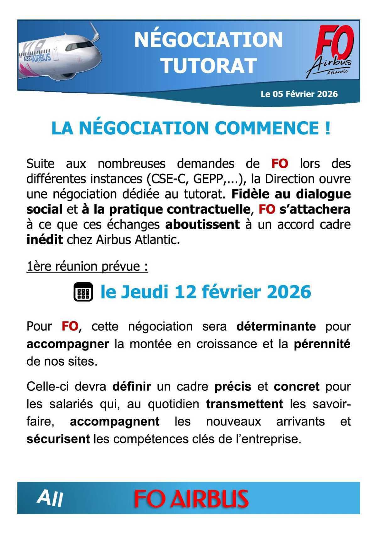 Tutorat : La négociation commence