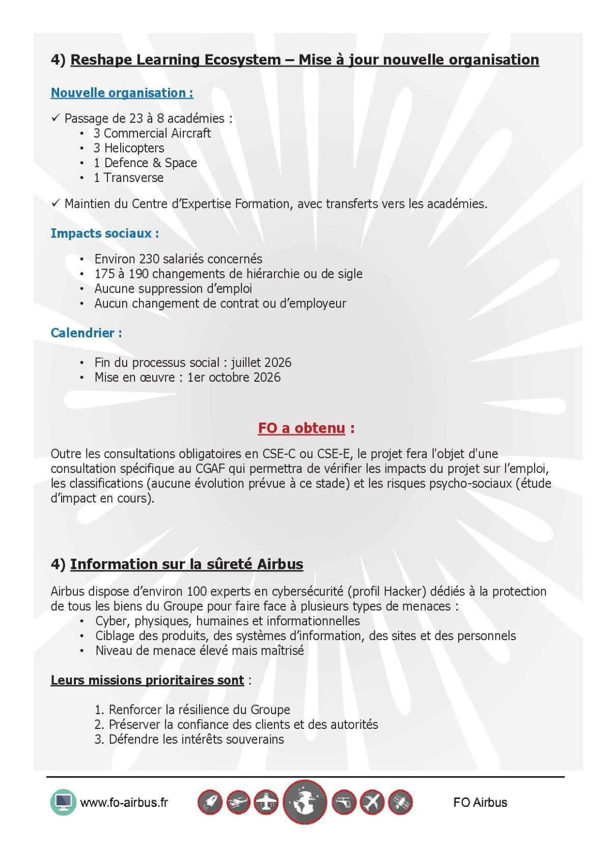 Compte rendu CGAF du 28 janvier 2026