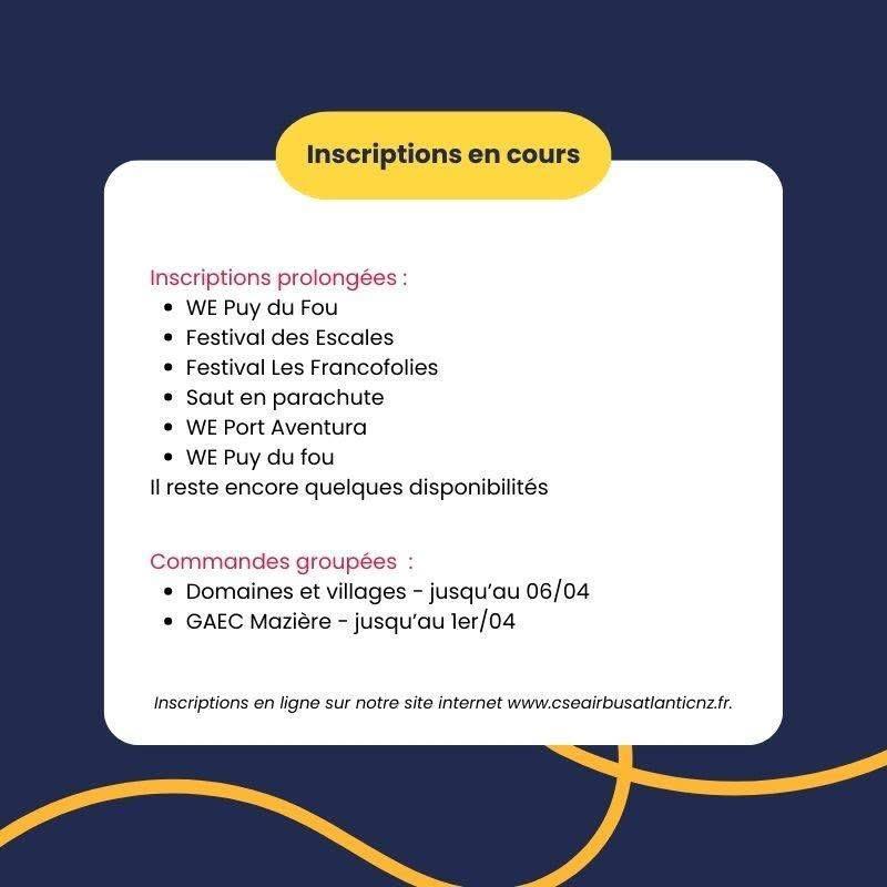 📣Info CSE📣 📣Info CSE📣