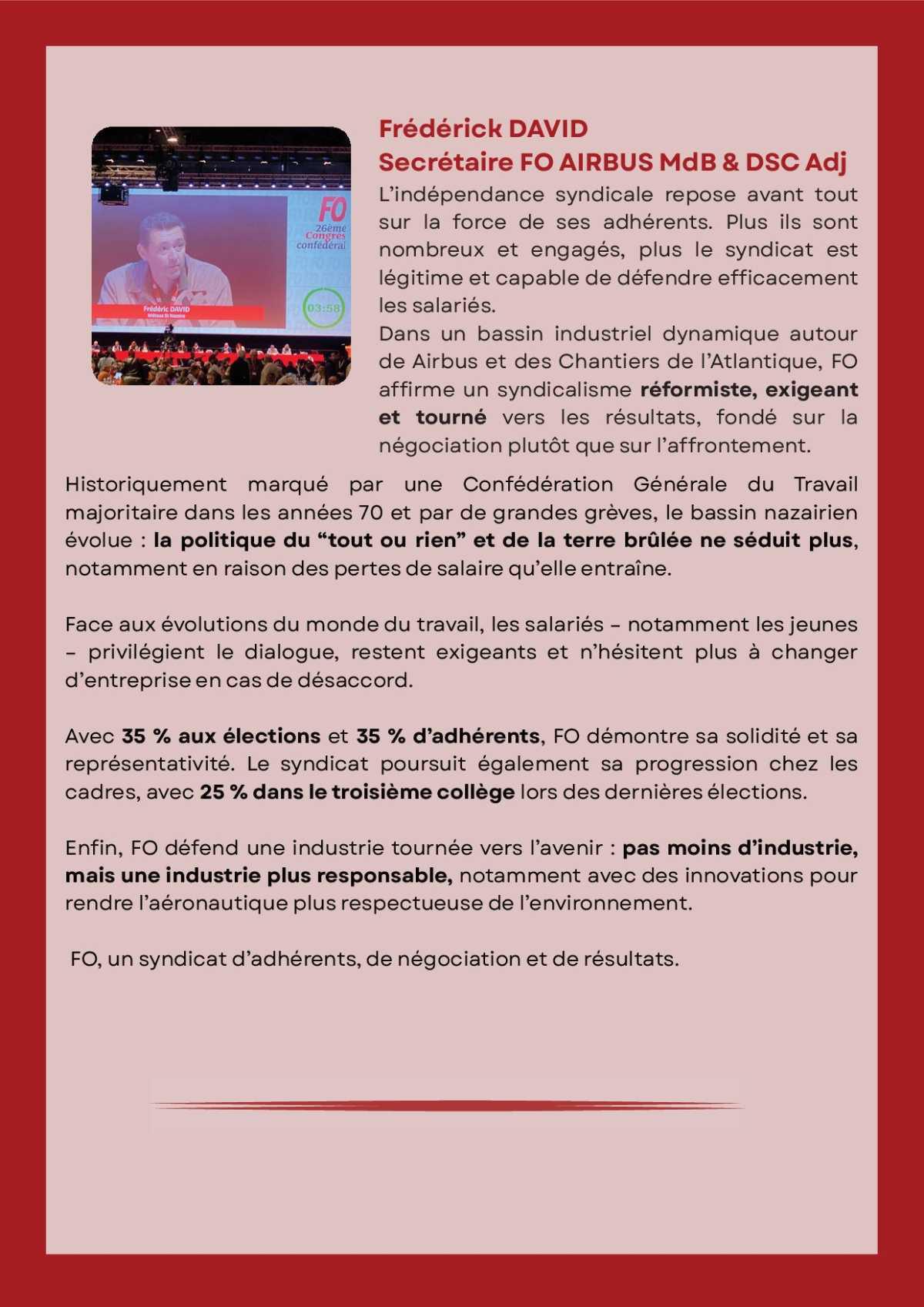 26 -ème Congrès Confédéral FO