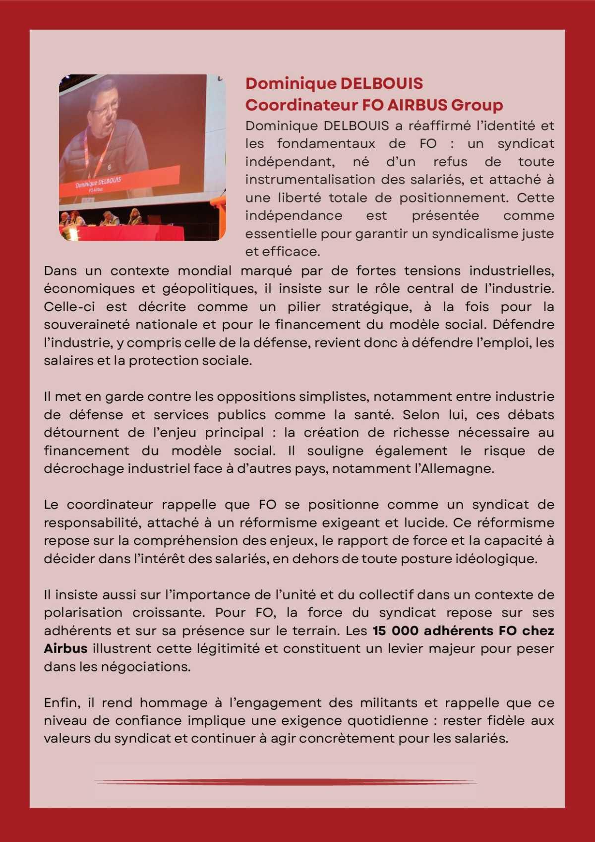 26 -ème Congrès Confédéral FO