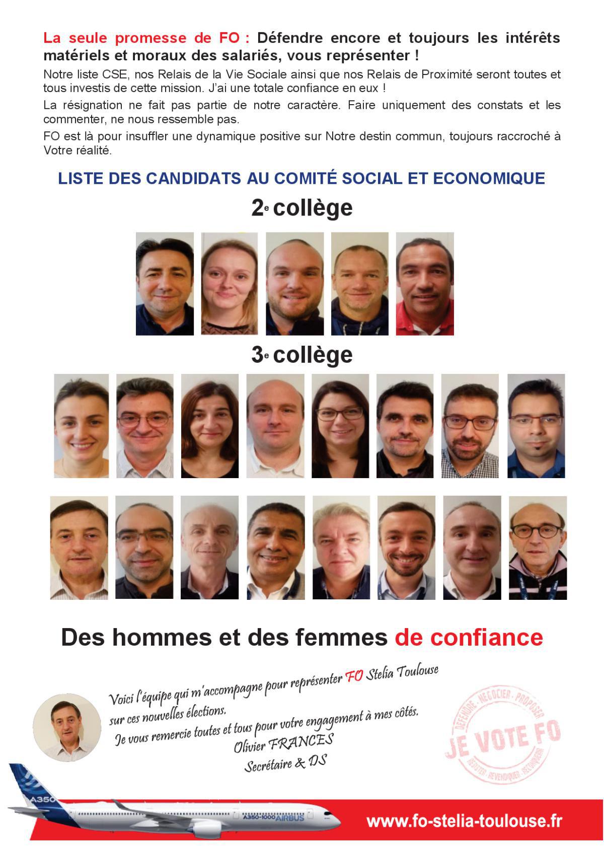 Profession de foi - CSE - Nov 2019