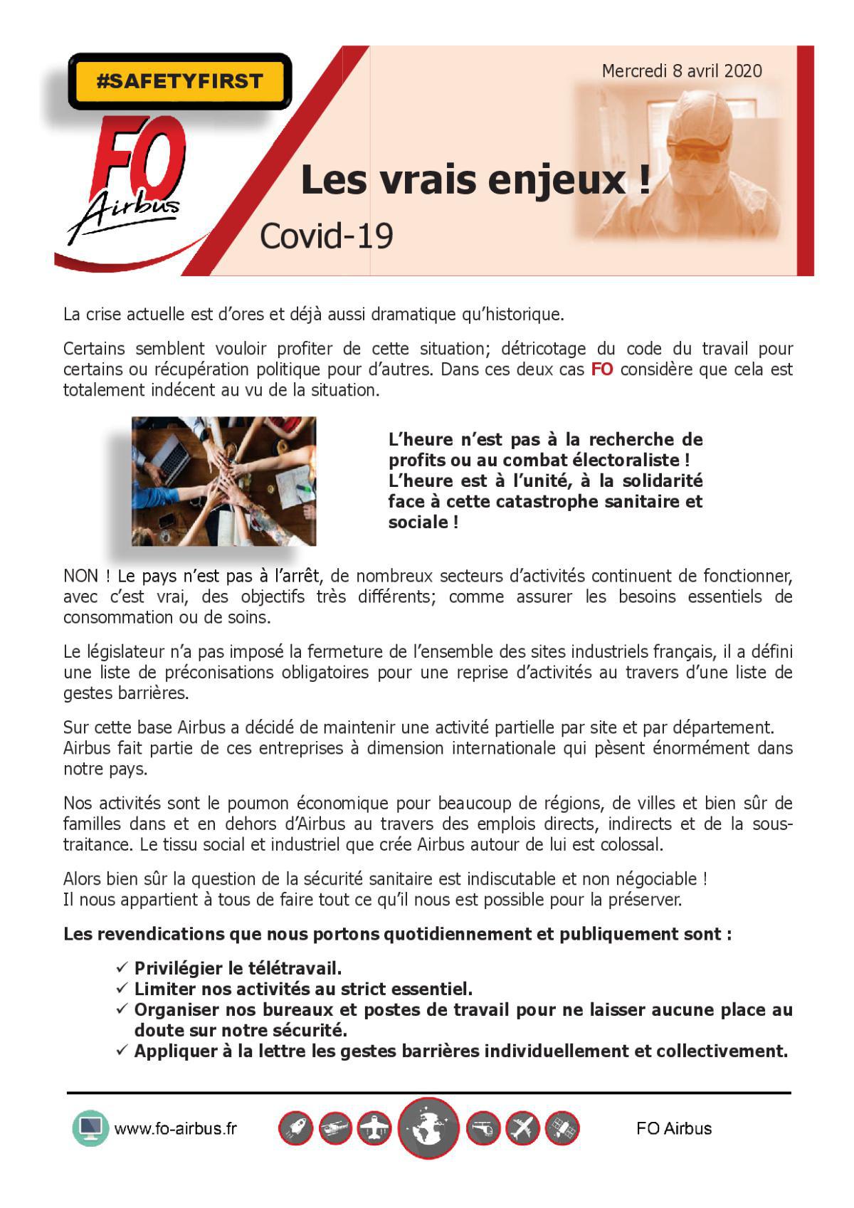 COVID-19 – Les Vrais Enjeux ! 