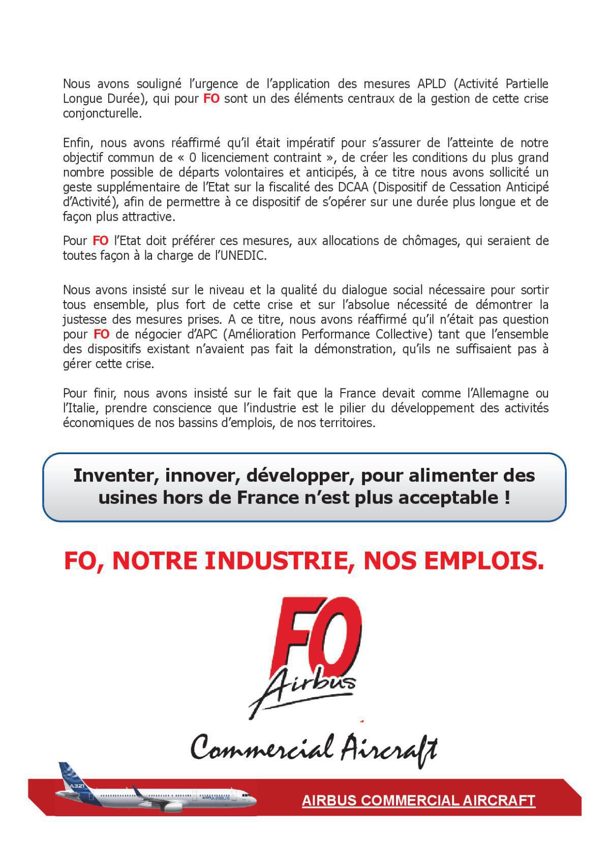 Rencontre avec la Ministre de l'Industrie