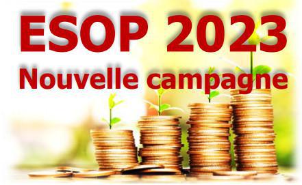 ESOP 2023- Nouvelle Campagne