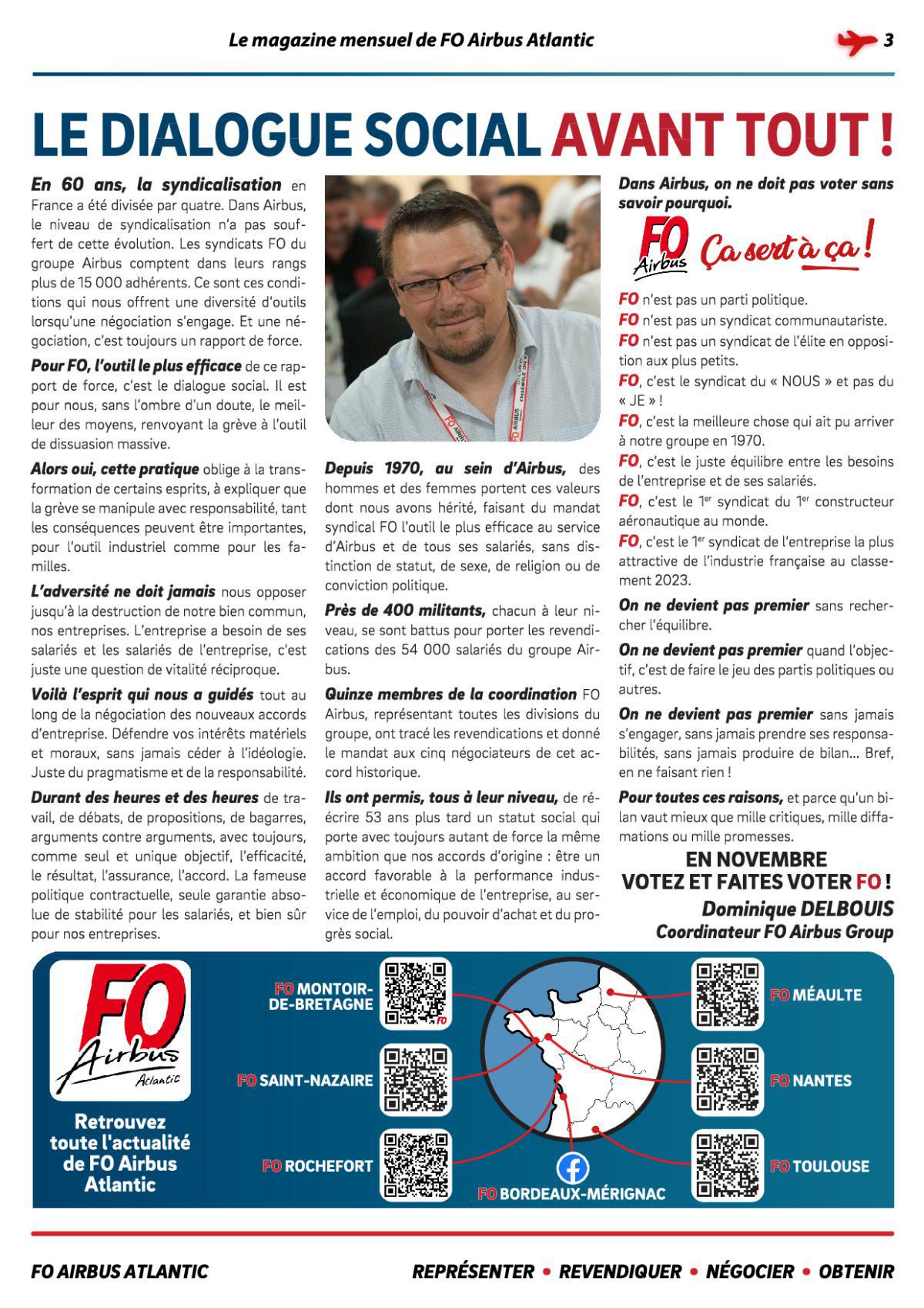 Le magazine InFO mensuel n°3 - Novembre