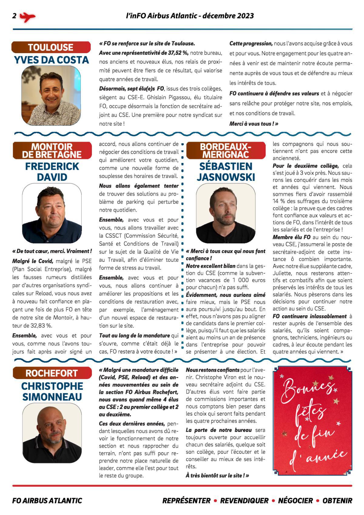 Le magazine InFO mensuel n°4 - Décembre 2023