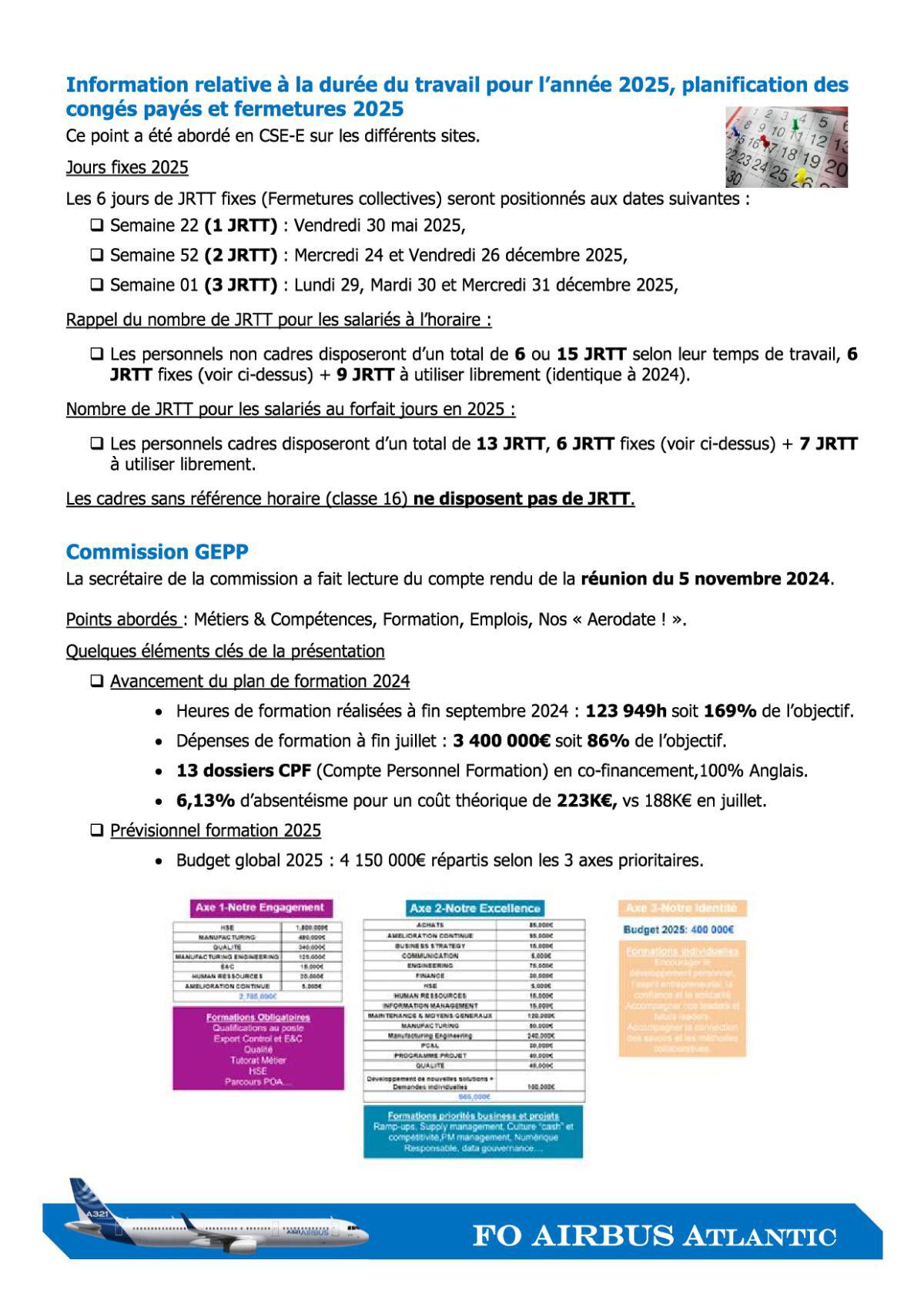 Flash Info : CR Partiel du CSE-C du 15 novembre 2024 