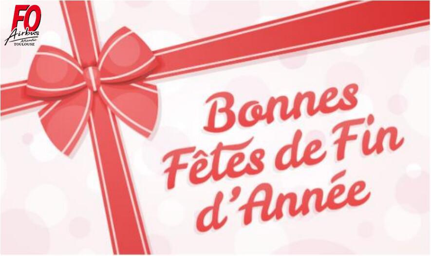 Bonnes fêtes de fin d'année