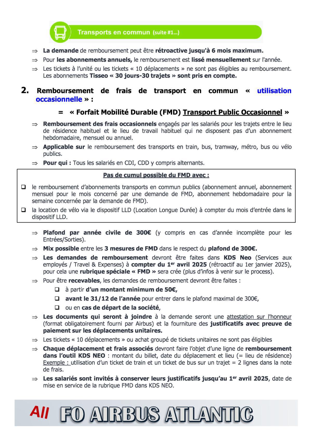 Mobilité Domicile - Travail (FMD) : toutes les infos utiles