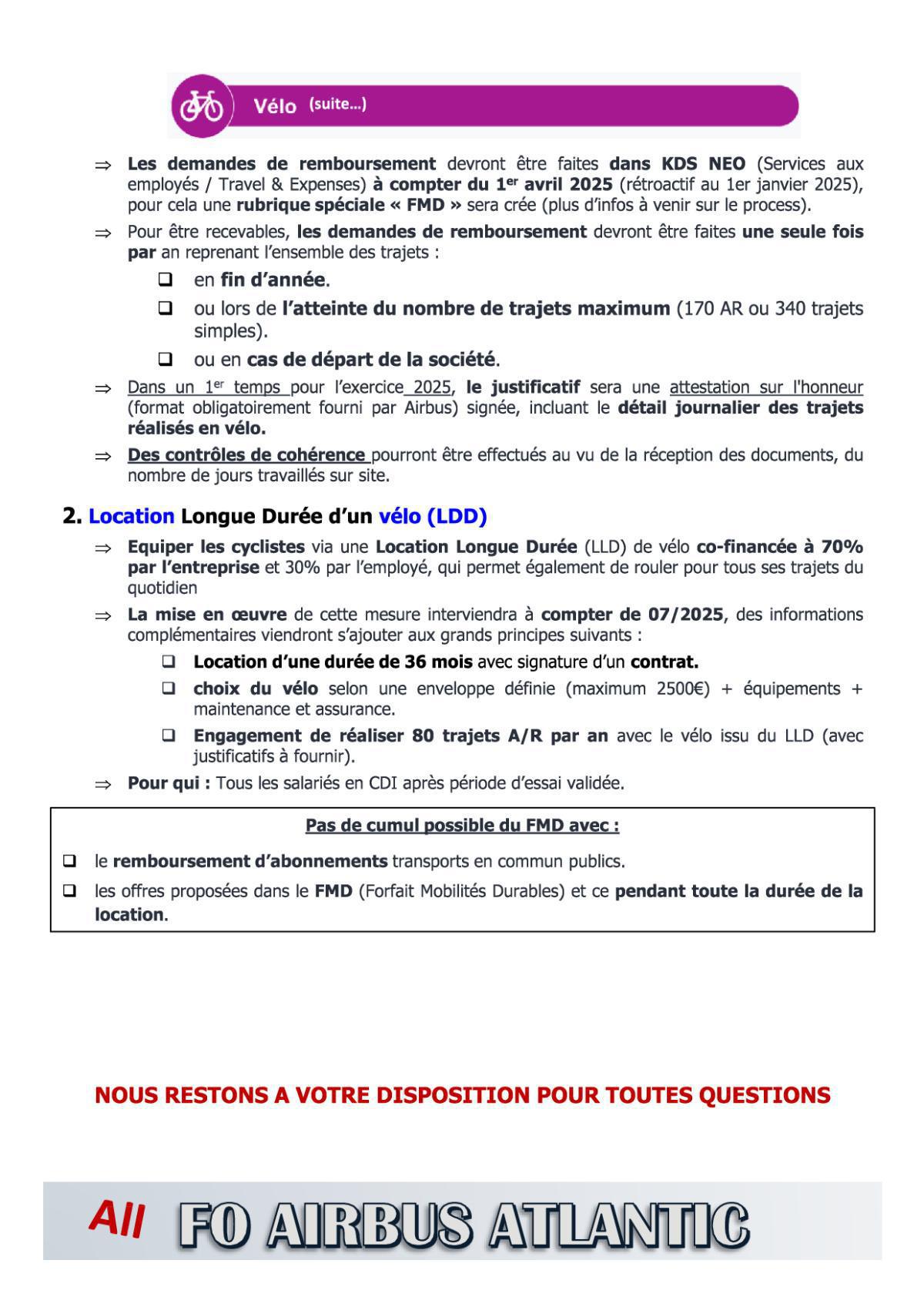 Mobilité Domicile - Travail (FMD) : toutes les infos utiles