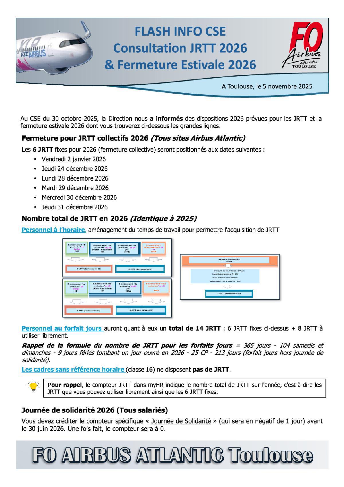 Flash Info : JRTT 2026