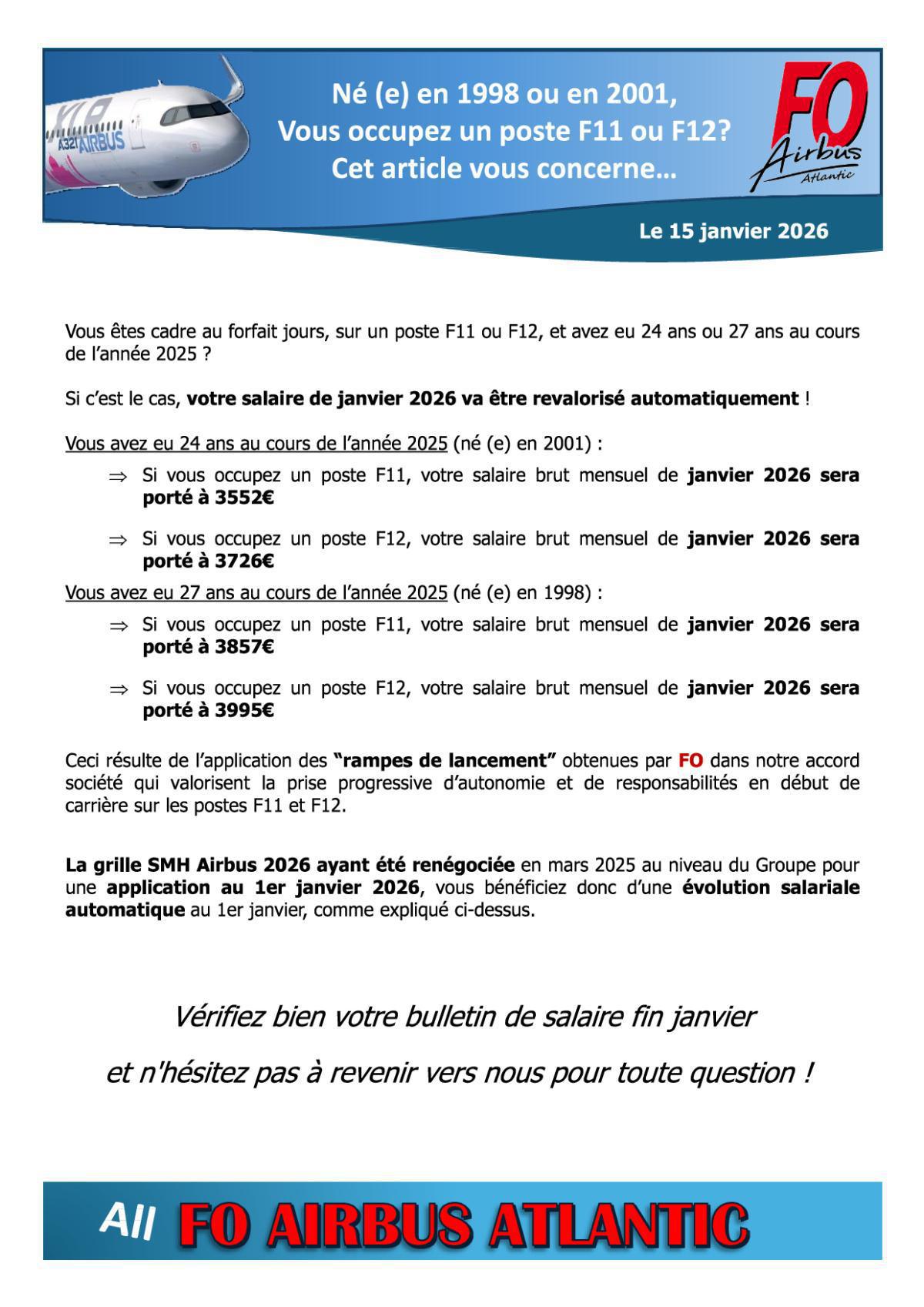 Né (e) en 1998 ou en 2001, vous occupez un poste F11 ou F12 ? Cet article vous concerne...