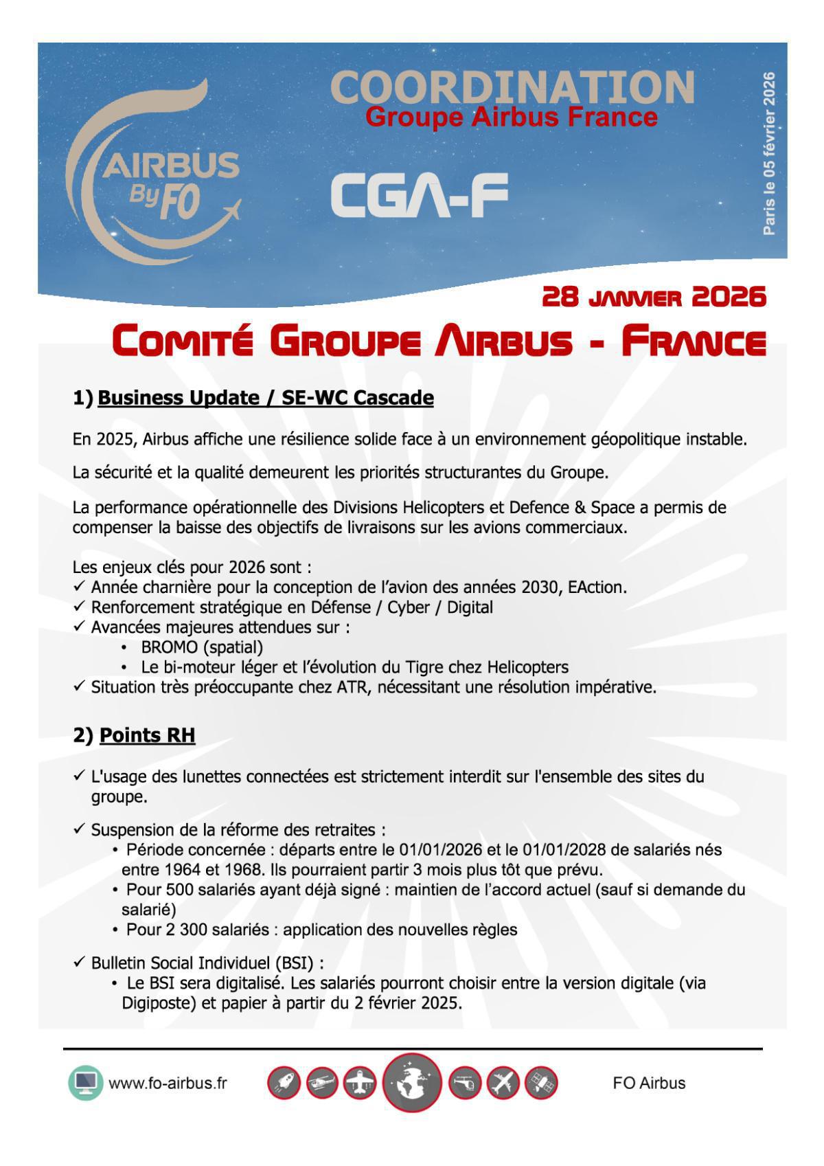 CR CGA-F du 28 janvier 2026
