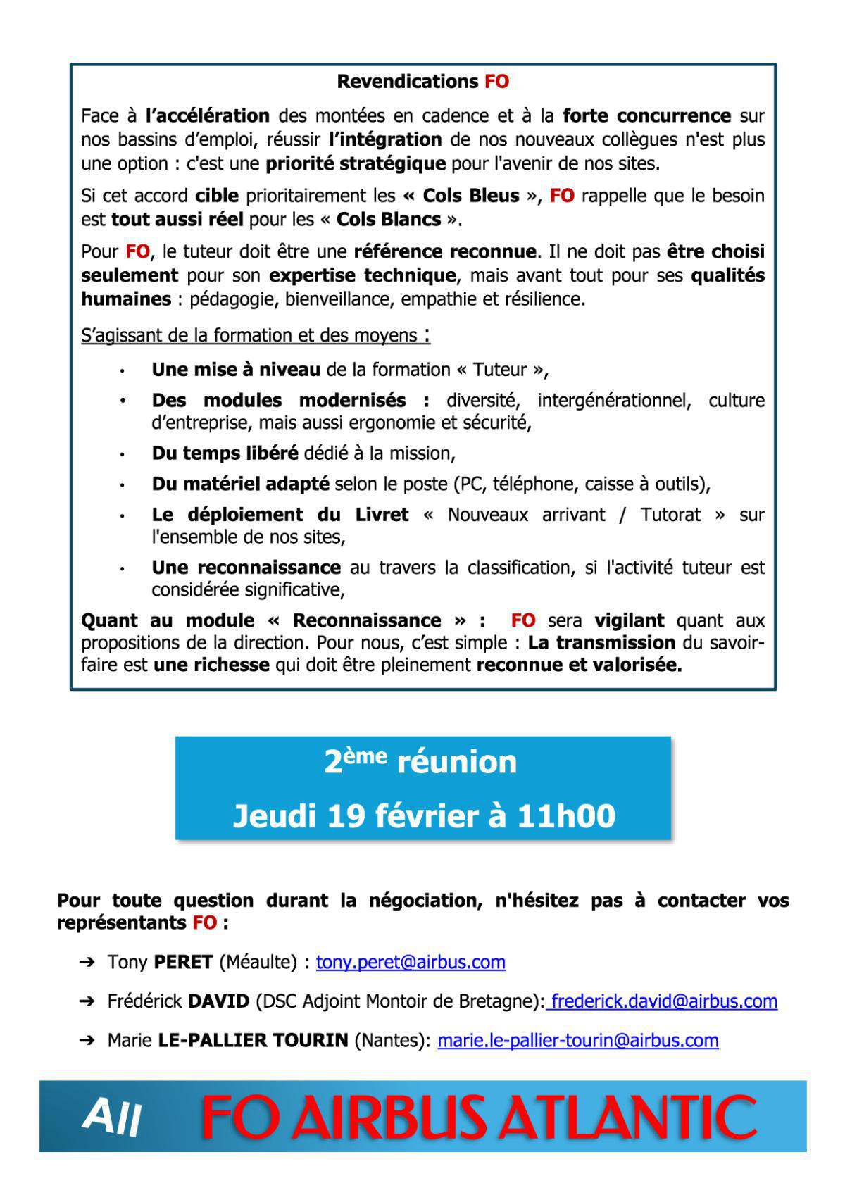 Accord Tutorat : Acte 1