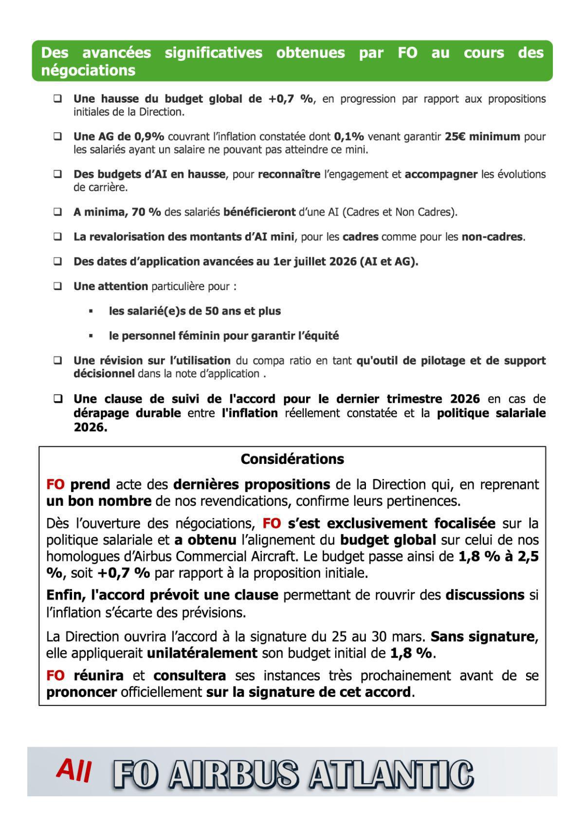 Politique Salariale 2026-2027 # 3 et dernière 