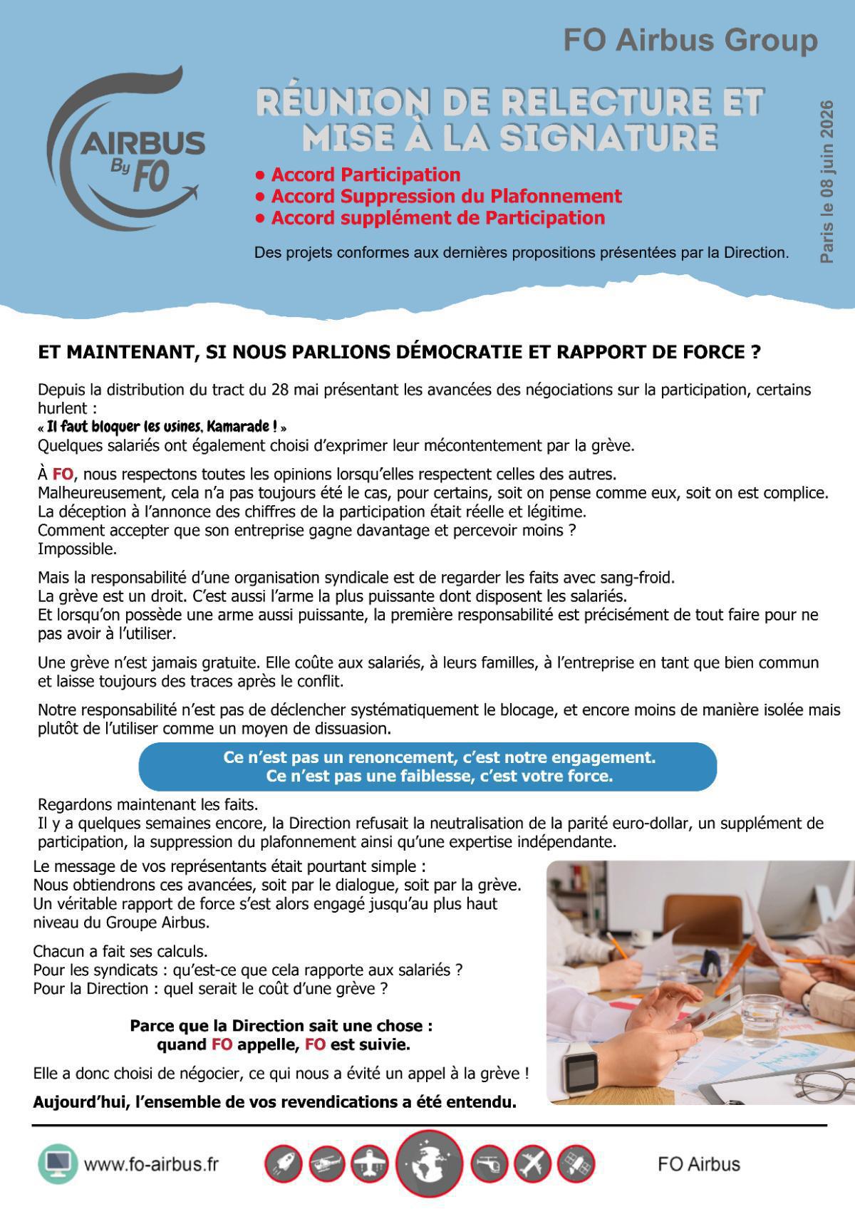 Participation 2026 (Relecture) : Accords de Participation, de Suppression du Plafonnement et Supplément de Participation