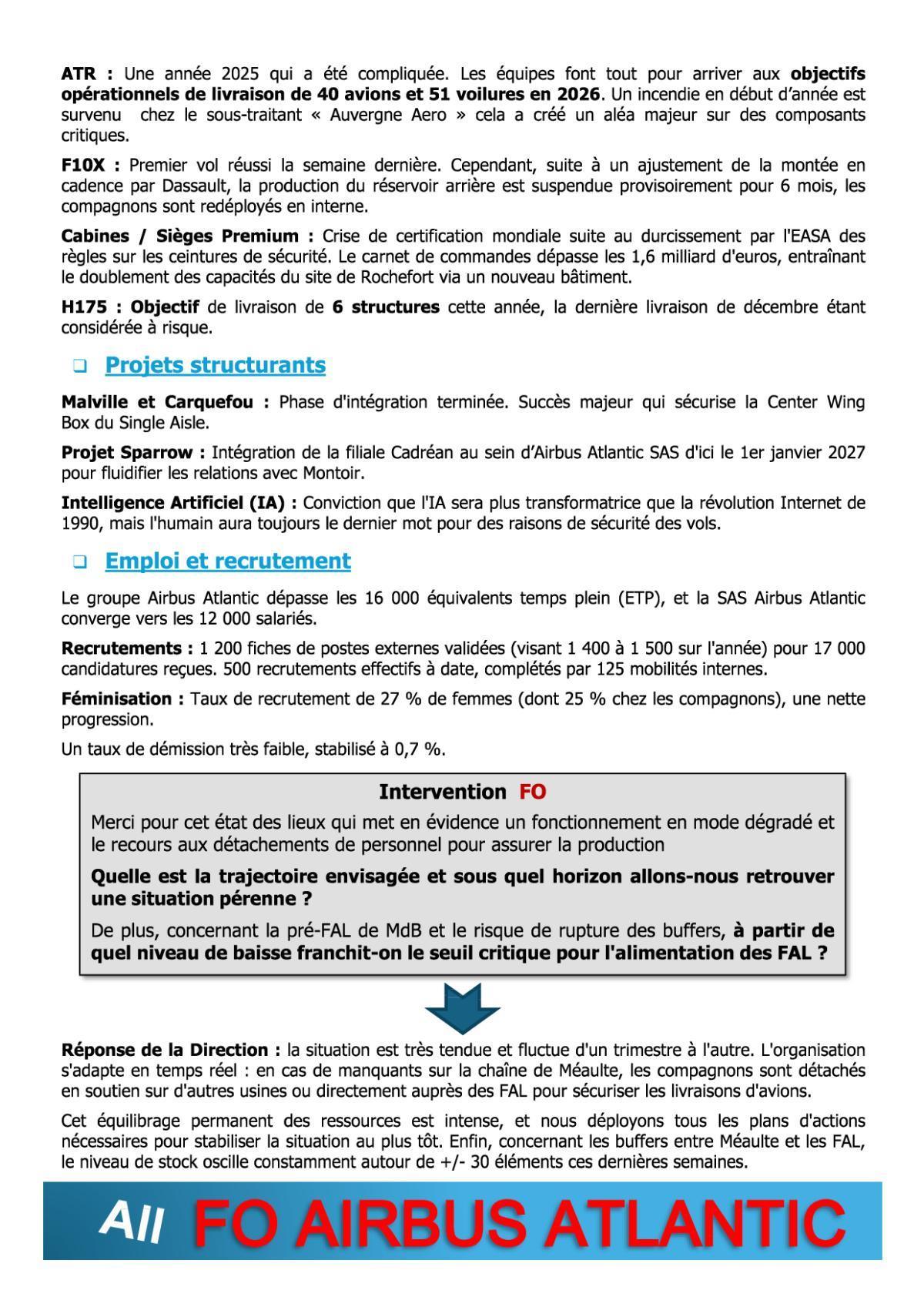 Flash Info : CR Partiel du CSE-C Ordinaire du 25 juin 2026