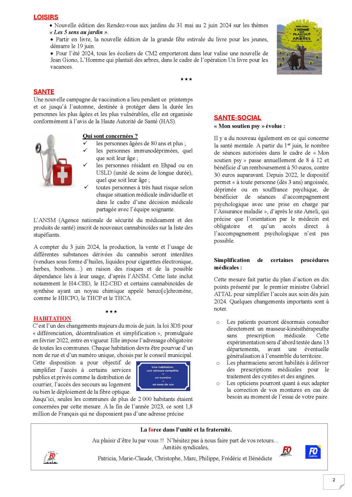 Revue de presse, juin 2024!
