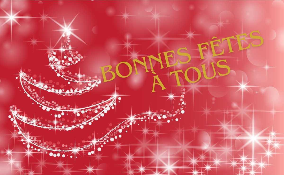 Bonne fêtes de fin d'année!