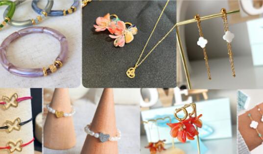 Expo-vente de bijoux artisanaux.