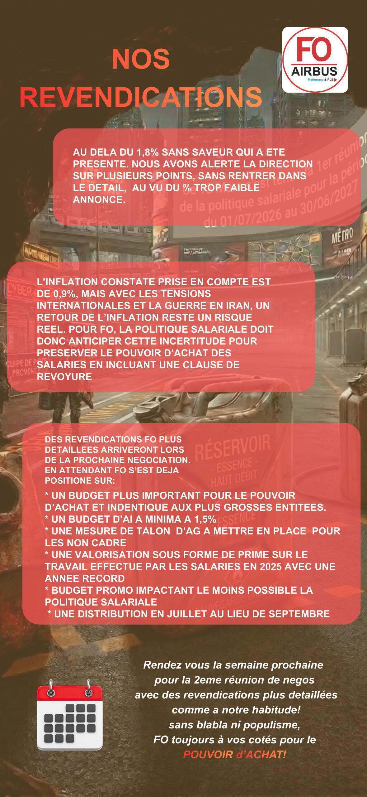 Politique Salariale 2026 : 1ere NEGO 