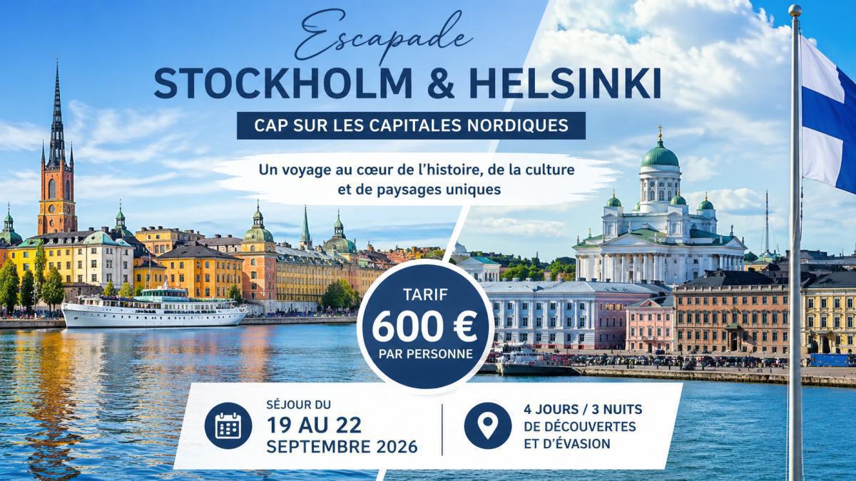 Cap sur les capitales nordiques!