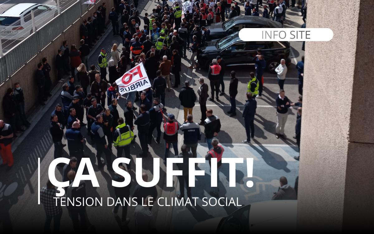 Ça suffit : les salariés veulent être entendus