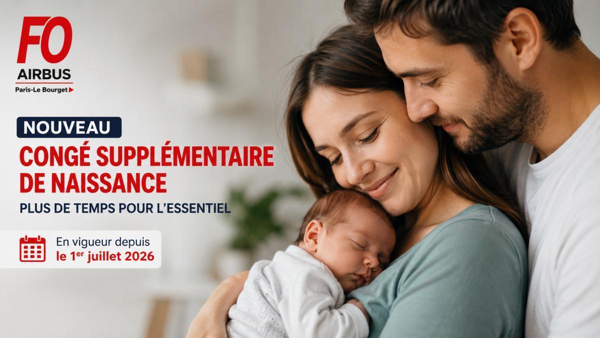 Comprendre le nouveau congé supplémentaire de naissance.