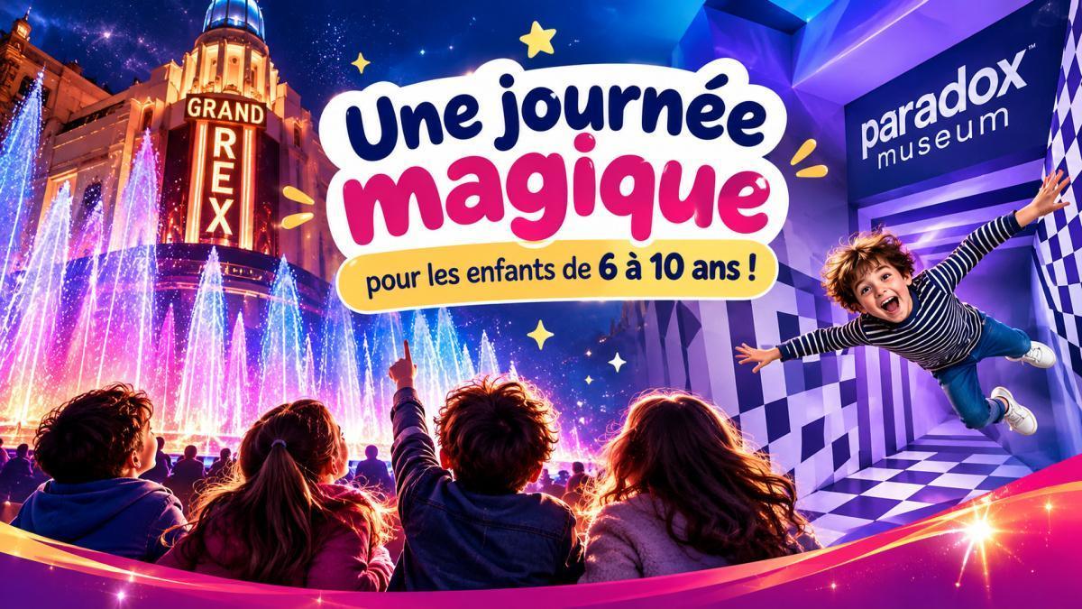 Une journée récréative magique attend vos enfants ! 