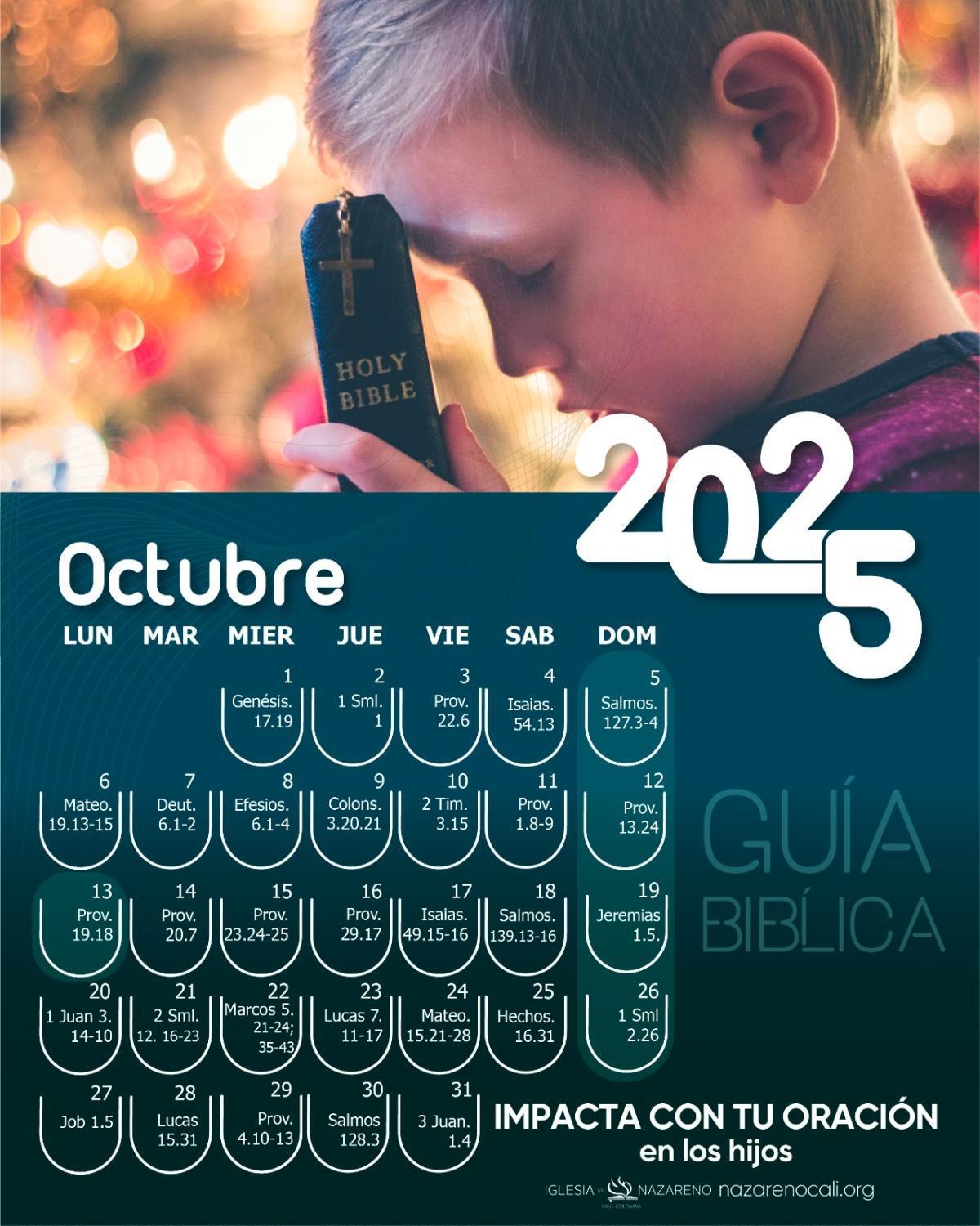 Guía Bíblica Octubre de 2025 Guía Bíblica Octubre de 2025