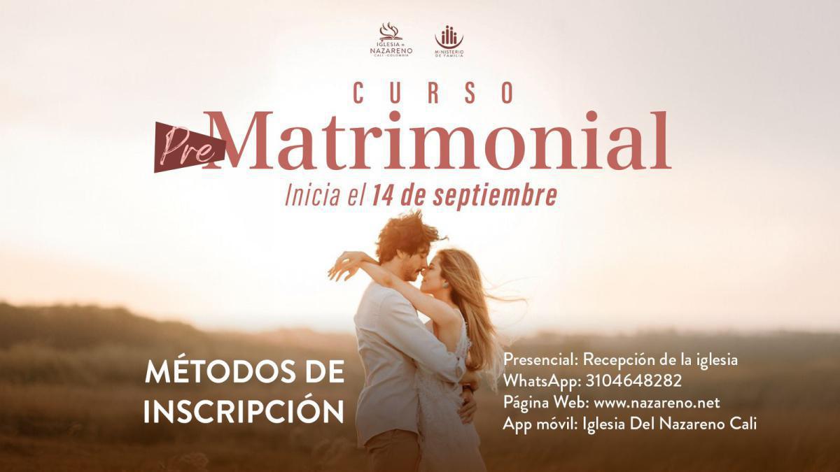 Curso Prematrimonial
