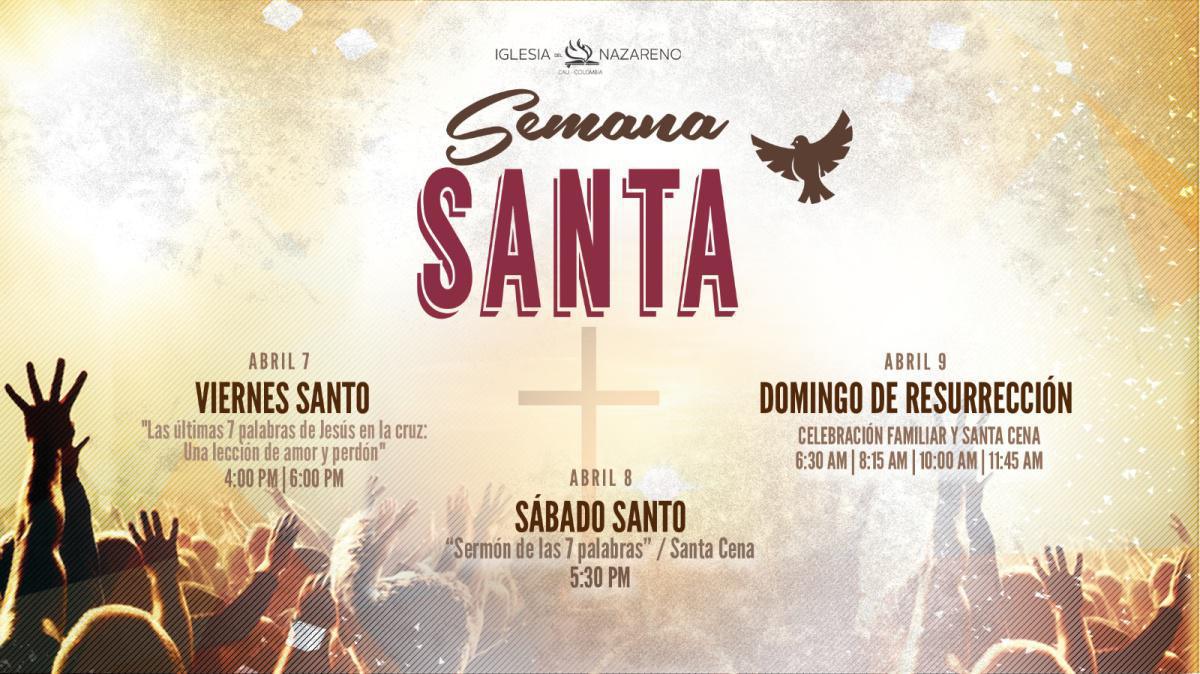 Reuniones de Semana Santa