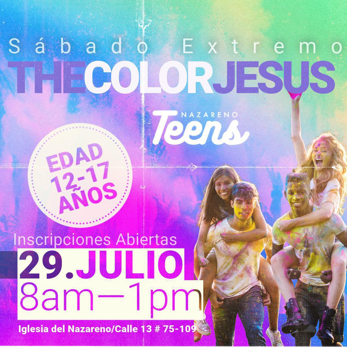 The Color Jesus - Nazareno Teens