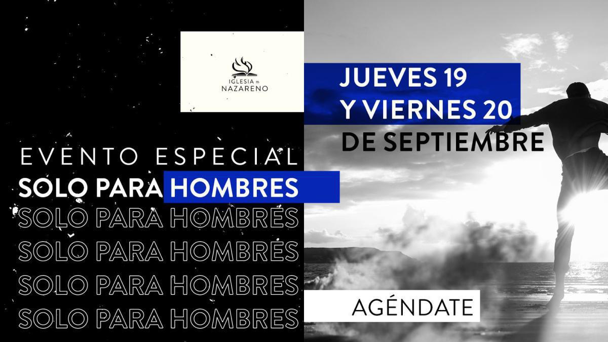 Evento especial para hombres