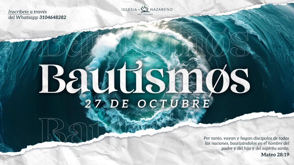 BAUTISMOS OCTUBRE BAUTISMOS OCTUBRE