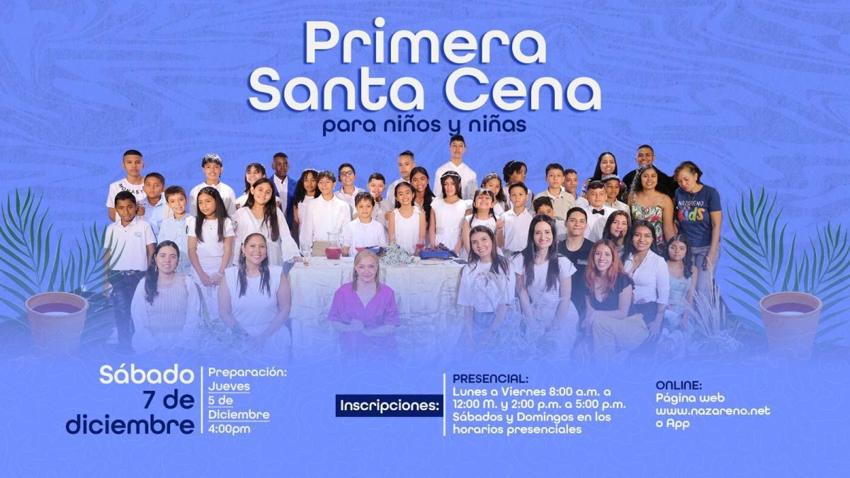 Primera Santa Cena para Niños y Niñas