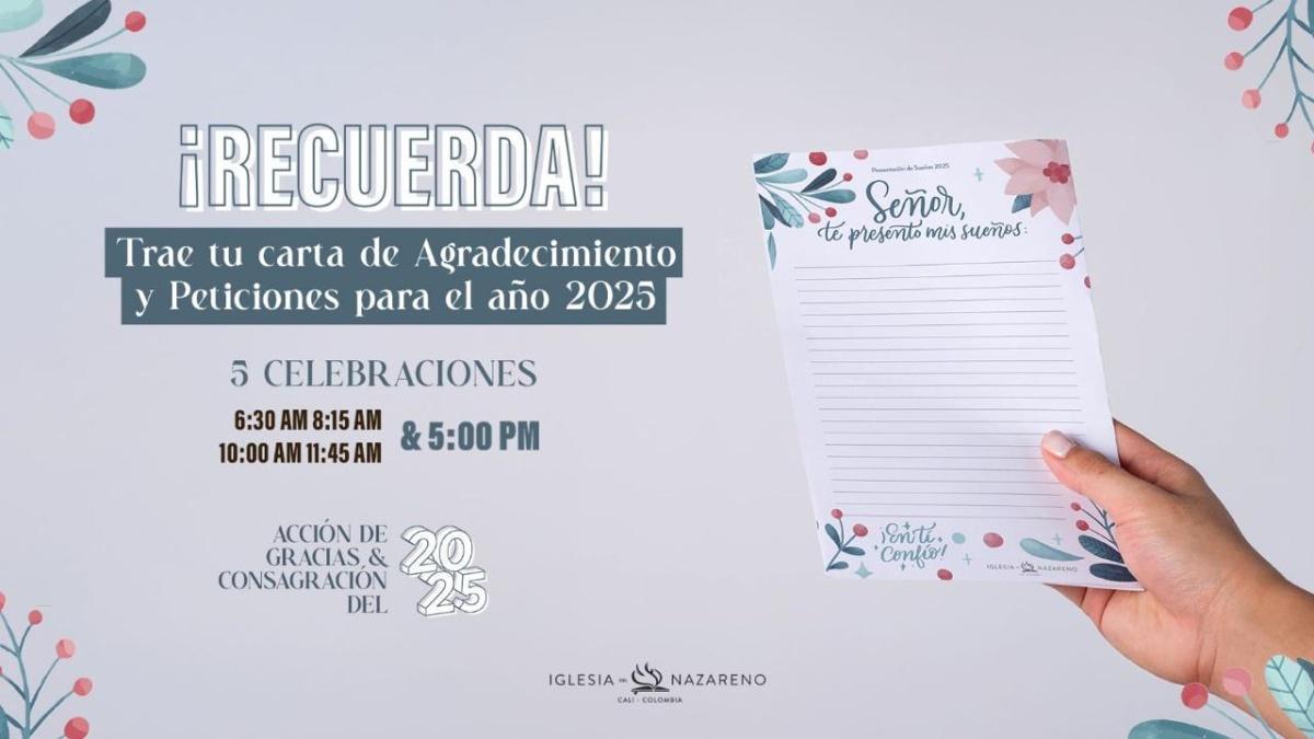 CELEBRACIONES DE ACCION DE GRACIAS