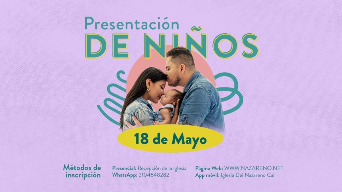 Presentación de Niños